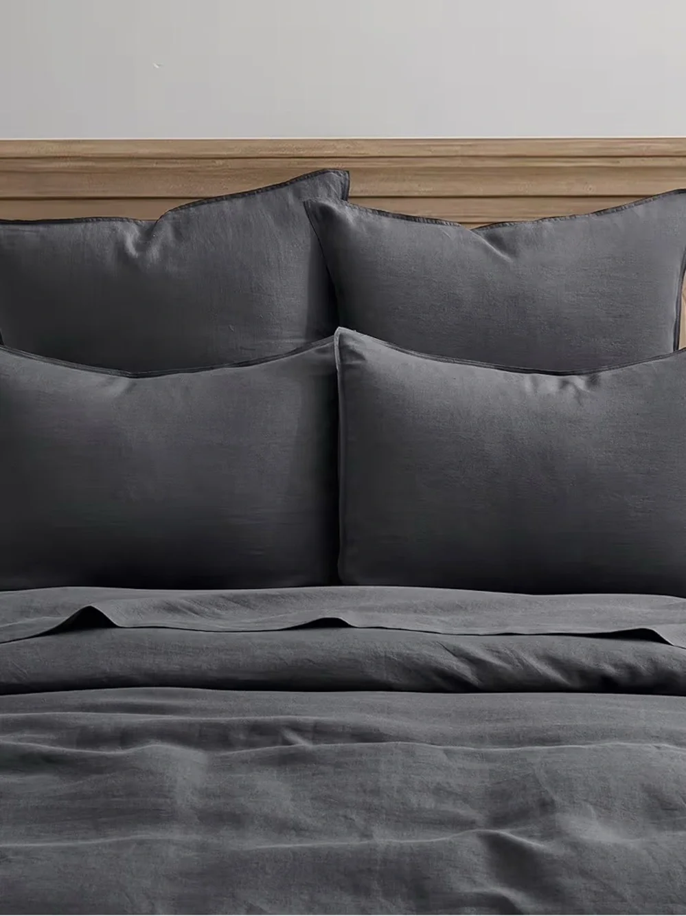 ATLINIA 100% Linen Pillowcases 2, Standard 20